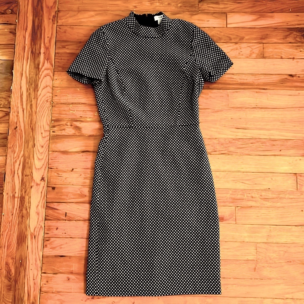 J. Crew Taylored Black Dress